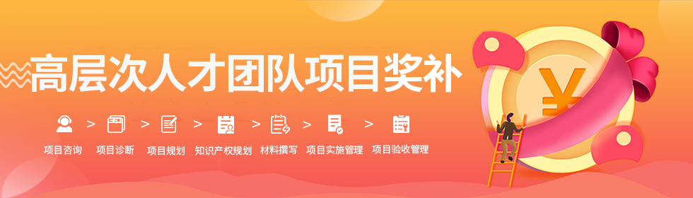 岳阳市高档次人才团队项目奖补
